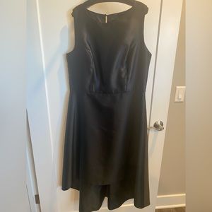 Chet’s B Sleeveless Hi/Low Black Dress, Size 16